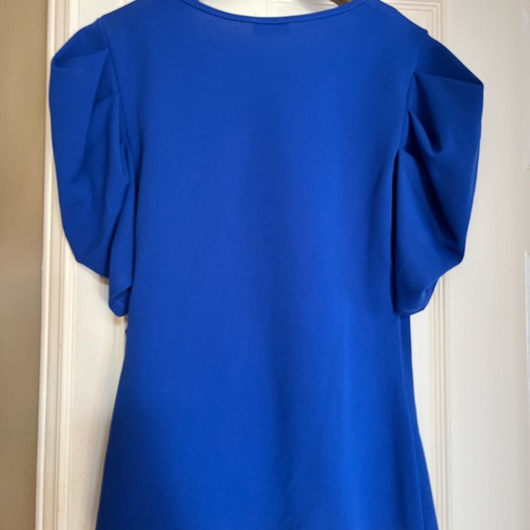 Vibrant blue blouse - Picture 5 of 5